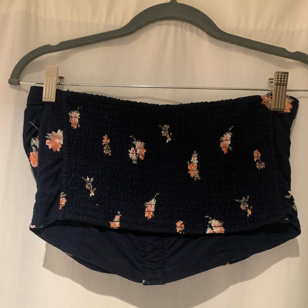 Abercrombie & Fitch Flower Tube Top - Picture 2 of 4